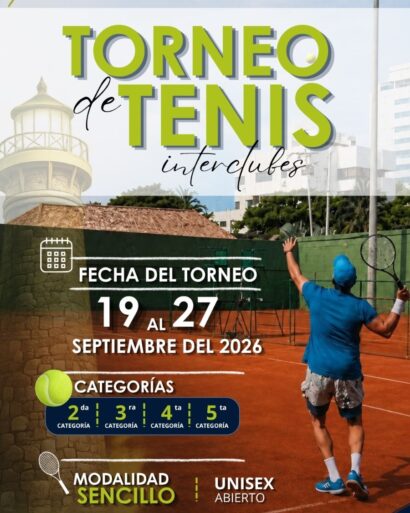 TORNEO DE TENIS CLUB NAVAL INTERCLUBES